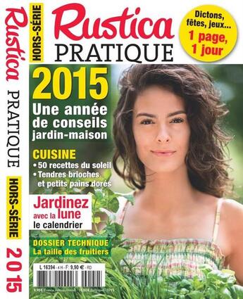 Couverture du livre « Rustica pratique ; une année de conseils jardin-maison 2015 » de  aux éditions Rustica