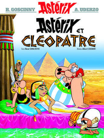 Couverture du livre « Astérix Tome 6 : Astérix et Cléopâtre » de Rene Goscinny et Albert Uderzo aux éditions Hachette