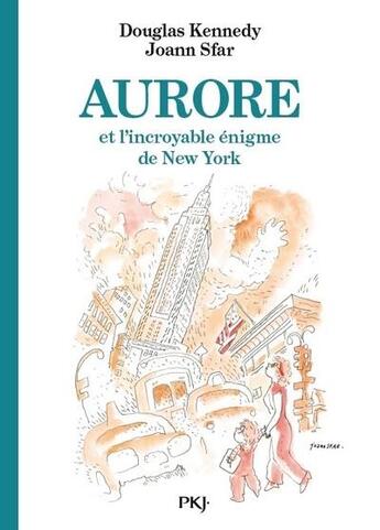 Couverture du livre « Aurore et l'incroyable énigme de New York » de Joann Sfar et Douglas Kennedy aux éditions Pocket Jeunesse