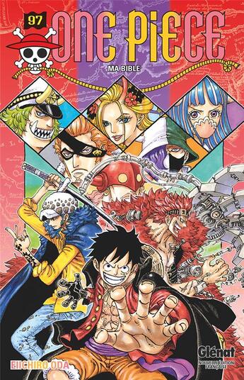 Couverture du livre « One Piece - édition originale Tome 97 : ma bible » de Eiichiro Oda aux éditions Glenat