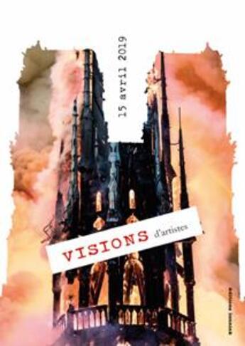 Couverture du livre « 15 avril 2019 ; visions d'artistes » de  aux éditions Jannink