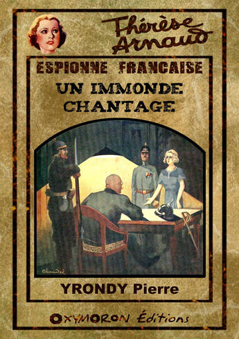 Couverture du livre « Un immonde chantage » de Pierre Yrondy aux éditions Epagine