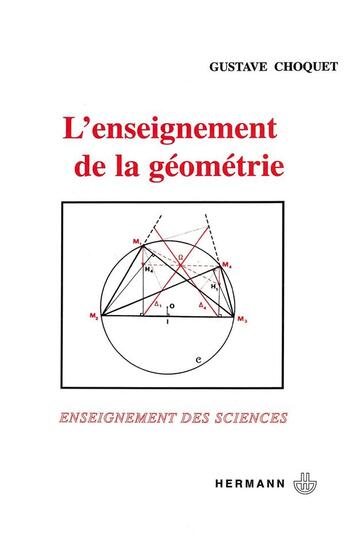 Couverture du livre « L'enseignement de la geometrie » de Choquet-G aux éditions Hermann