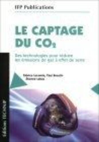 Couverture du livre « Captage du co2 (le) » de Fabrice Lecompte aux éditions Technip