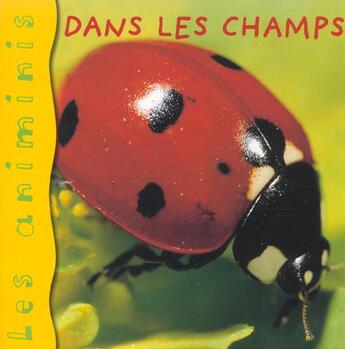 Couverture du livre « Dans les champs » de De Lambilly E. aux éditions Mango