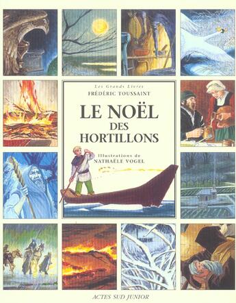 Couverture du livre « Le noel des hortillons » de Toussaint/Vogel aux éditions Actes Sud