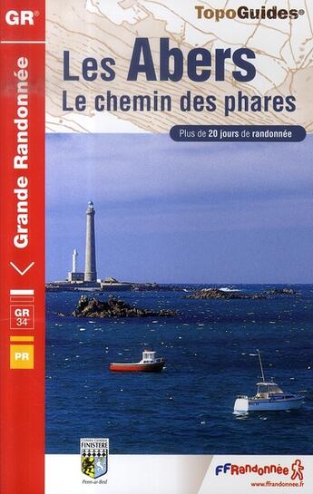 Couverture du livre « Les abers, le chemin des phares » de  aux éditions Ffrp