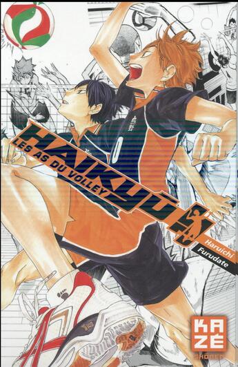 Couverture du livre « Haikyu !! les as du volley : coffret Tomes 1 à 3 » de Haruichi Furudate aux éditions Crunchyroll