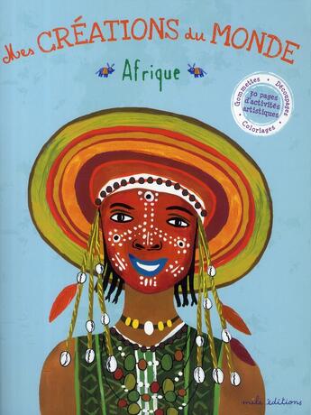 Couverture du livre « Mes créations du monde ; Afrique » de Peggy Nille aux éditions Mila