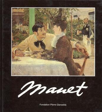 Couverture du livre « Manet » de  aux éditions Gianadda