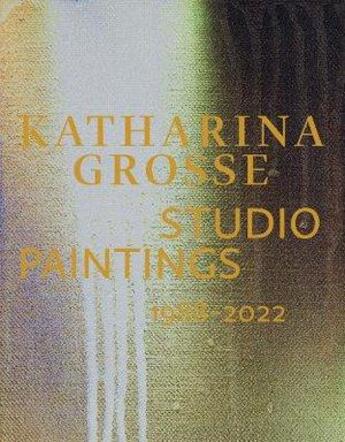 Couverture du livre « Katharina Grosse studio paintings, three decades : returns, revisions, inventions » de Sabine Eckmann aux éditions Hatje Cantz