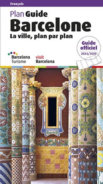 Couverture du livre « Plan Guide Barcelone (édition 2024/2025) » de Liz Josep aux éditions Triangle Postals