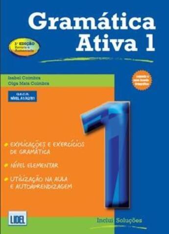 Couverture du livre « Gramatica ativa: book 1 portuguese edition » de  aux éditions Lidel Edicoes