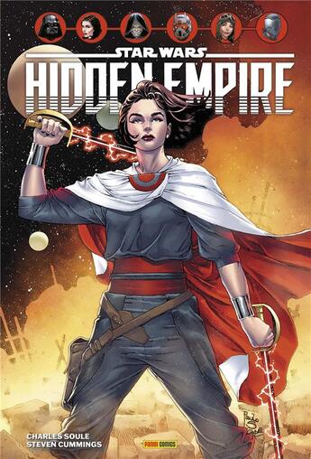 Couverture du livre « Star Wars : Hidden Empire » de Steven Cummings et Charles Soule aux éditions Panini