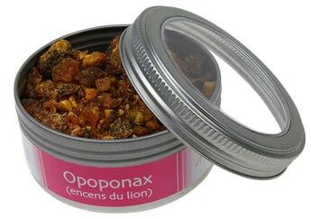 Couverture du livre « Encens opoponax resine naturelle boite 100 g » de  aux éditions Dg-exodif