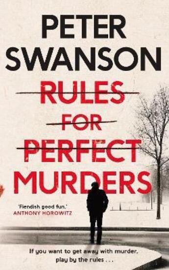 Couverture du livre « RULES FOR PERFECT MURDERS » de Peter Swanson aux éditions Faber Et Faber