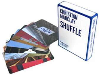 Couverture du livre « Christian Marclay Shuffle (75 Playing Cards Presented In A Box) /Anglais » de Marclay Christian aux éditions Aperture