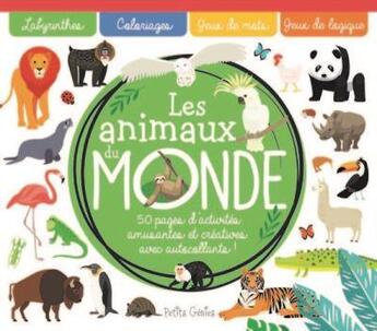 Couverture du livre « Les animaux du monde » de Claire Chabot aux éditions Shoebox Media