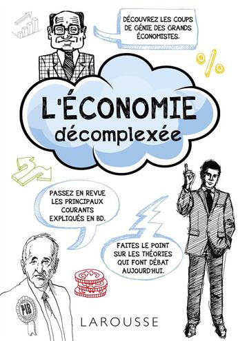 Couverture du livre « L'économie en roman graphique » de  aux éditions Larousse