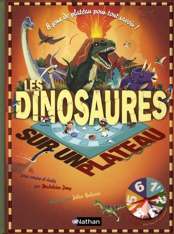 Couverture du livre « Les dinosaures » de Deny/Balicevic aux éditions Nathan