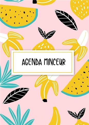 Couverture du livre « Agenda minceur » de Manuela Lorenz aux éditions Books On Demand