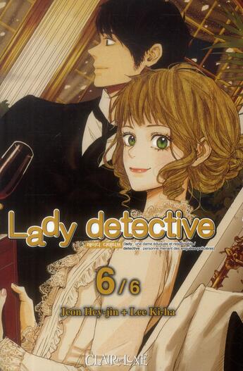 Couverture du livre « Lady detective Tome 6 » de Hey-Jin Jeon et Ki-Ha Lee aux éditions Clair De Lune