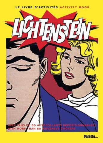 Couverture du livre « Le livre d'activités ; activity book Lichtenstein » de  aux éditions Palette