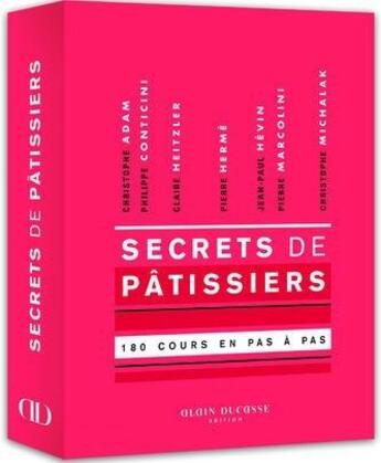 Couverture du livre « Secrets de pâtissiers » de  aux éditions Alain Ducasse