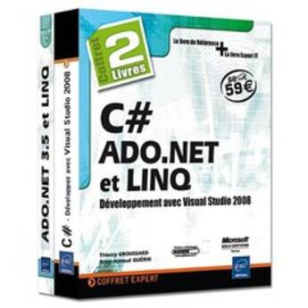 Couverture du livre « C#, ADO.NET et LINQ ; développement avec Visual Studio 2008 » de  aux éditions Eni