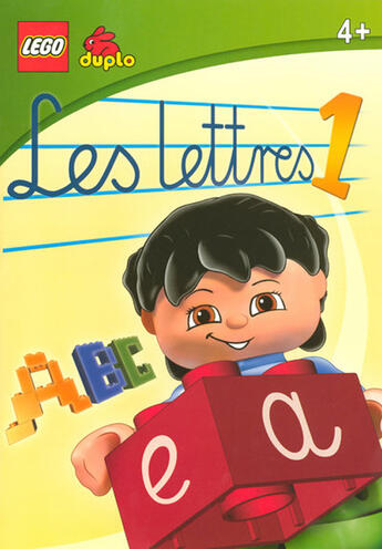 Couverture du livre « Légo Duplo ; les lettres 1 » de Valerie Crate aux éditions Hemma