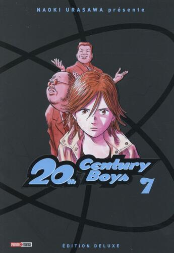 Couverture du livre « 20th century boys - deluxe Tome 7 » de Naoki Urasawa aux éditions Panini
