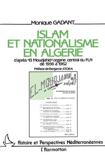 Couverture du livre « Islam et nationalisme en Algérie : d'après 