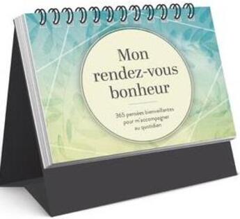 Couverture du livre « Mon rendez-vous bonheur » de Danielle L'Heureux aux éditions Editions De L'homme