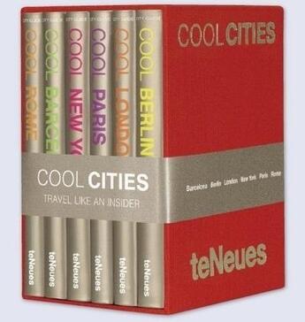 Couverture du livre « Cool cities ; coffret » de  aux éditions Teneues - Livre