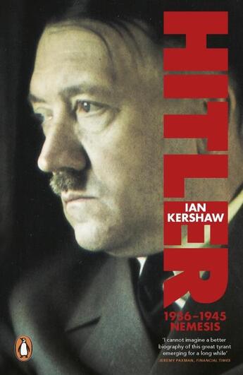 Couverture du livre « Hitler 1936-1945: Nemesis » de Ian Kershaw aux éditions Adult Pbs