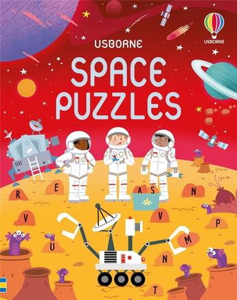 Couverture du livre « Space puzzles » de Kate Nolan aux éditions Usborne