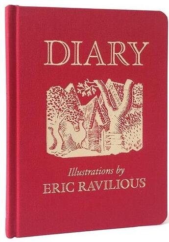 Couverture du livre « Eric ravilious diary » de  aux éditions Victoria And Albert Museum