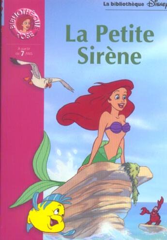 Couverture du livre « T2 - bibliotheque disney - la petite sirene » de Disney aux éditions Hachette Jeunesse