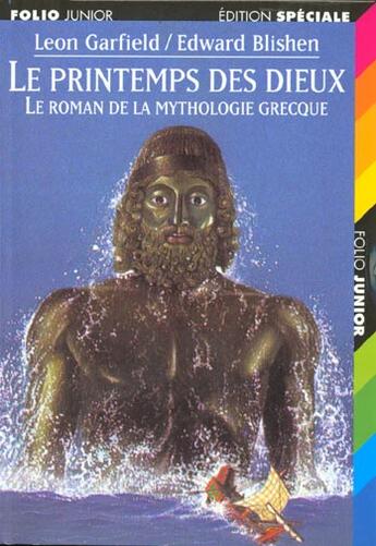 Couverture du livre « Le printemps des dieux » de Leon Garfield et Edward Blishen et Rémi Chayé aux éditions Gallimard-jeunesse