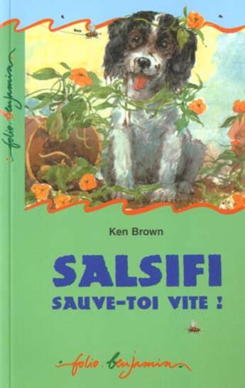 Couverture du livre « Salsifi, sauve-toi vite ! » de Ken Brown aux éditions Gallimard-jeunesse