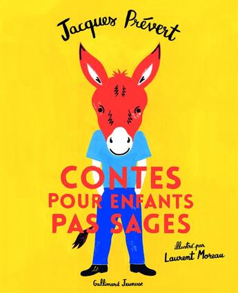 Couverture du livre « Contes pour enfants pas sages » de Jacques Prevert aux éditions Gallimard-jeunesse