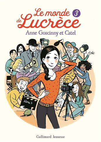 Couverture du livre « Le monde de Lucrèce Tome 3 » de Anne Goscinny et Catel aux éditions Gallimard-jeunesse