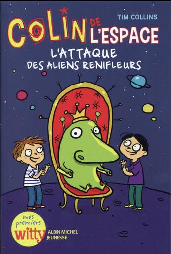 Couverture du livre « L'attaque des aliens renifleurs - colins de l'espace - tome 2 » de Collins/Bigwood aux éditions Albin Michel