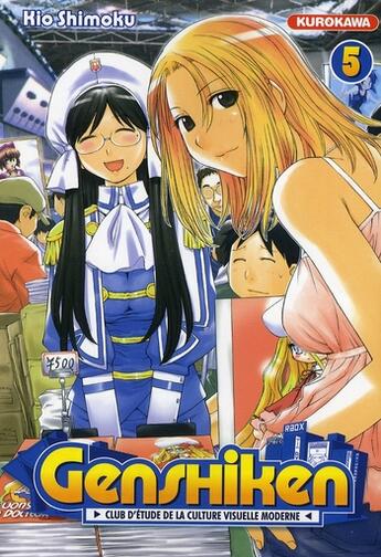 Couverture du livre « Genshiken - tome 5 - vol05 » de Shimoku Kio aux éditions Kurokawa