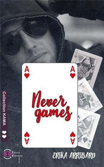 Couverture du livre « Never games » de Erika Arribard aux éditions Erato Editions