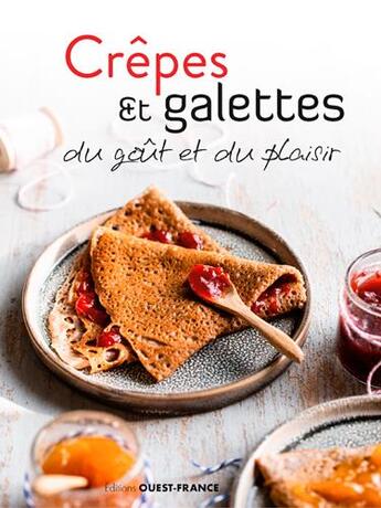 Couverture du livre « Cêpes & galettes du goût et du plaisir » de  aux éditions Ouest France