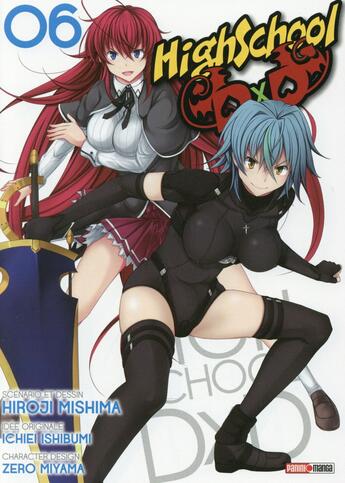 Couverture du livre « High school DxD Tome 6 » de Zero Miyama et Hiroji Mishima et Ichiei Ishibumi aux éditions Panini