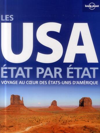 Couverture du livre « Les USA ; état par état (2e édition) » de  aux éditions Lonely Planet France