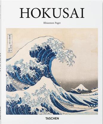 Couverture du livre « Hokusai : chevaucher la vague » de Rhiannon Paget aux éditions Taschen