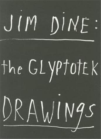 Couverture du livre « Jim dine glypotek » de Jim Dine aux éditions Steidl